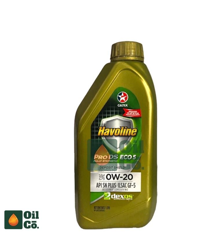 CALTEX HAVOLINE PRO DS ECO 5 0W-20 FULL SYNTHETIC 1L