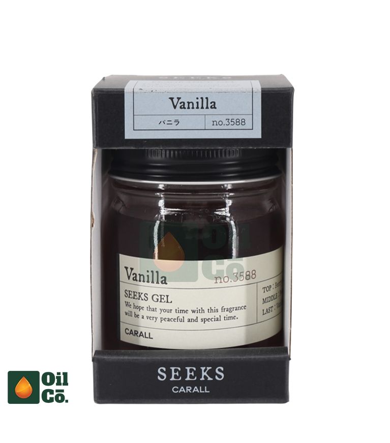 CARALL 3588 SEEKS GEL CAR PERFUME VANILLA 125ML