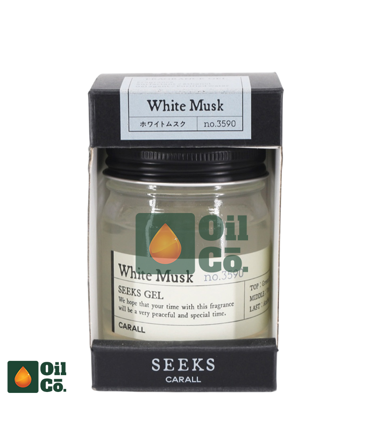 CARALL 3590 SEEKS GEL CAR PERFUME WHITE MUSK 125ML