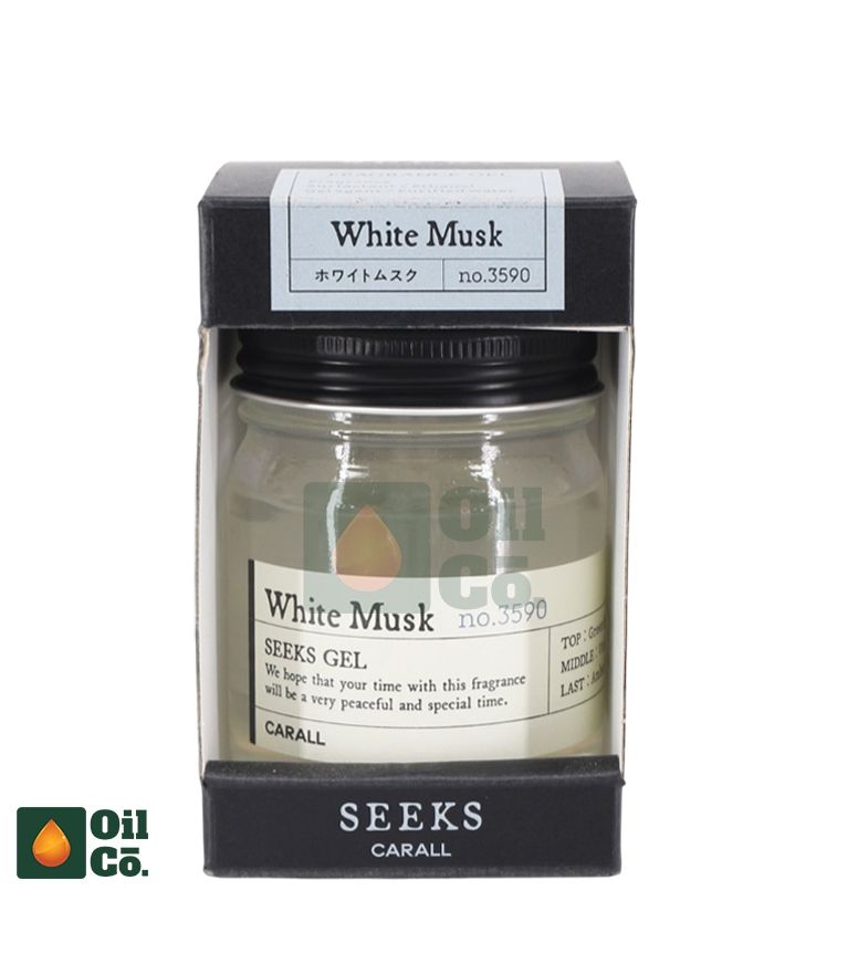 CARALL 3590 SEEKS GEL CAR PERFUME WHITE MUSK 125ML
