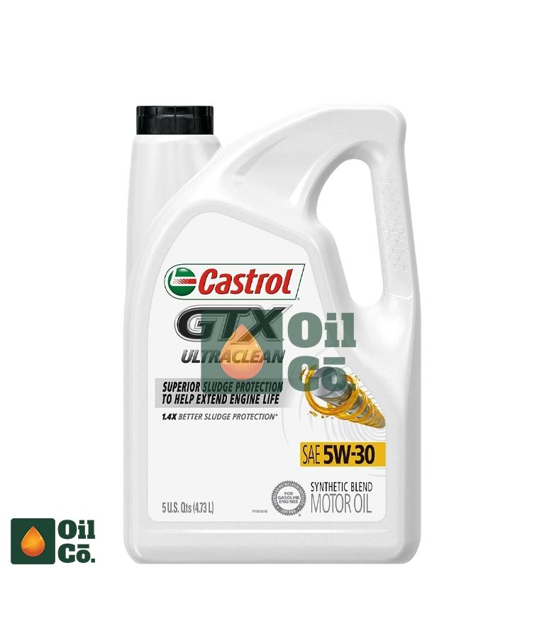 CASTROL GTX ULTRACLEAN 5W-30 SYNTHETIC BLEND 4.73L