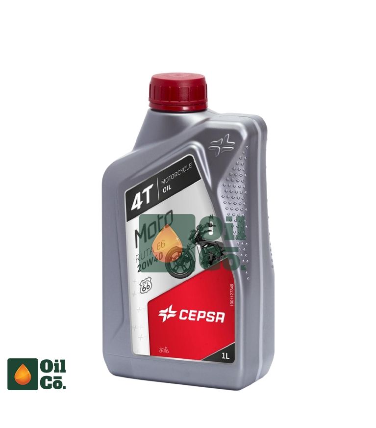 CEPSA 4T MOTO 20W-40 RUTA66 MOTORCYCLE OIL 1L