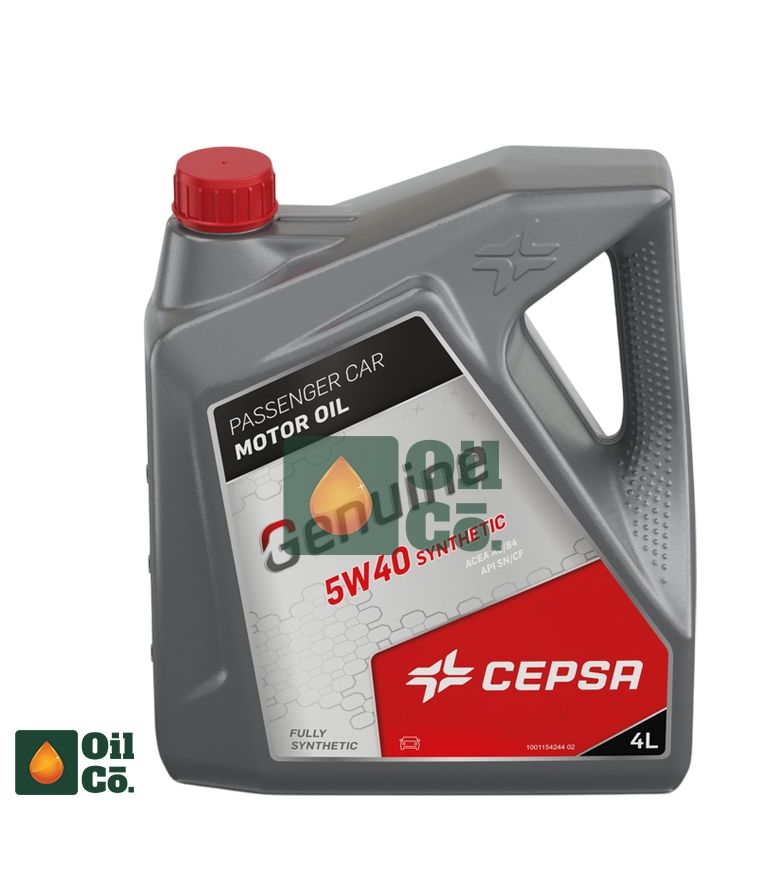 CEPSA GENUINE 5W-40 FULLY SYNTHETIC ENGINE OIL 4L