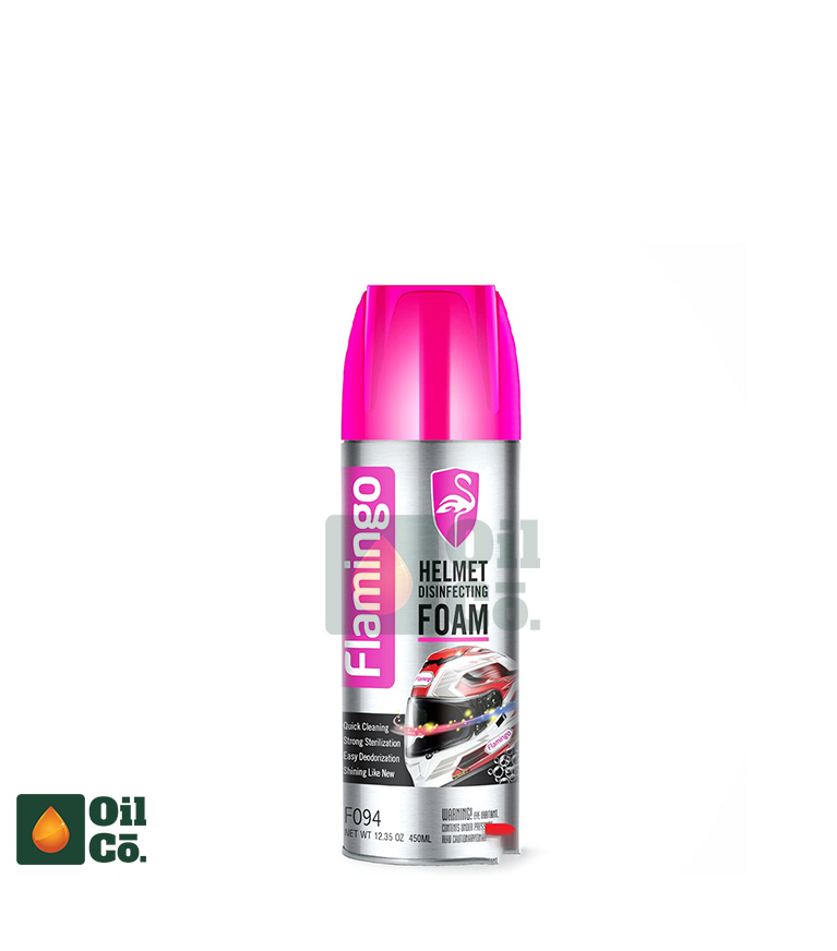 FLAMINGO HELMET DISINFECTING FOAM CLEANER 450ML