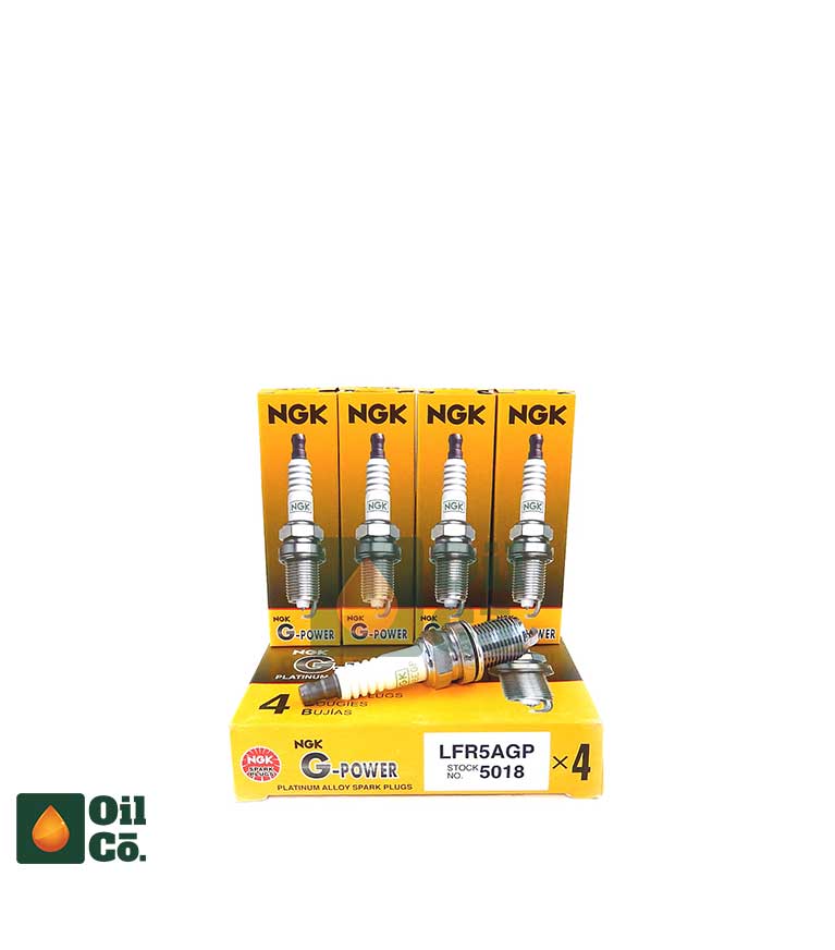 NGK G-POWER LFR5AGP SPARK PLUG (4PCS)