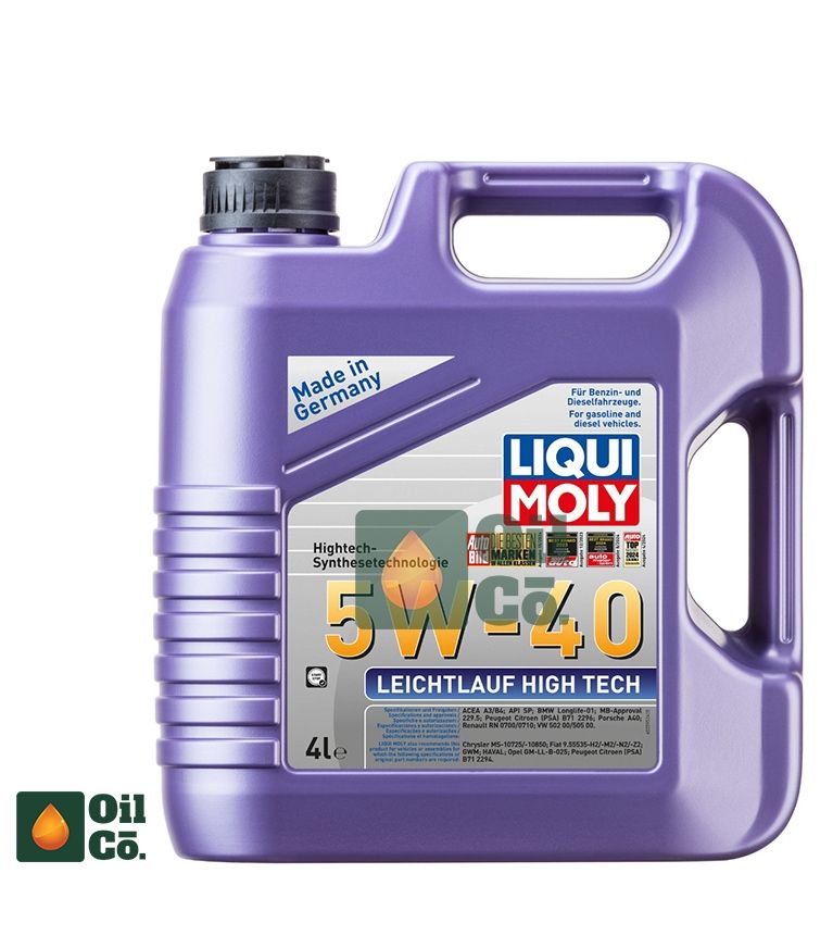 LIQUI MOLY LEICHTLAUF HIGH TECH 5W-40 SYNTHETIC 4L | OilCō Bangladesh