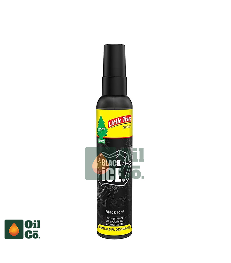 LITTLE TREES AIR FRESHENER SPRAY BLACK ICE 103ML
