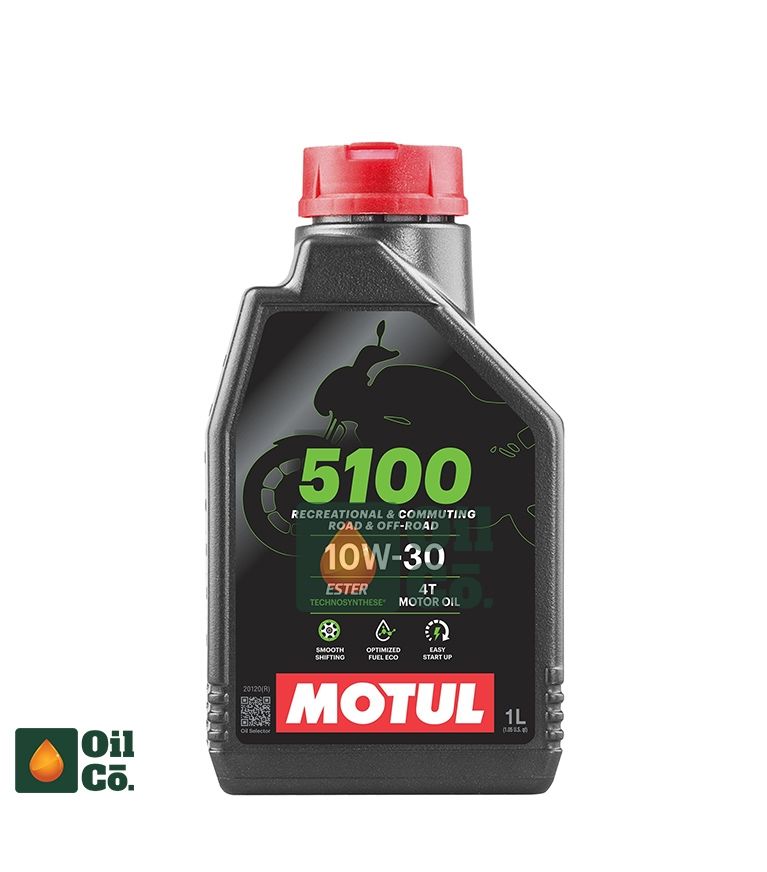 MOTUL 5100 4T 10W-30 SEMI SYNTHETIC 1L (ITALY)
