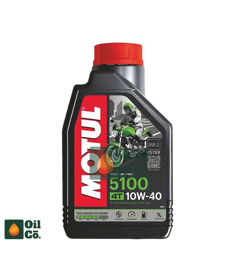 MOTUL 5100 4T 10W-40 SEMI SYNTHETIC 1L (ITALY)
