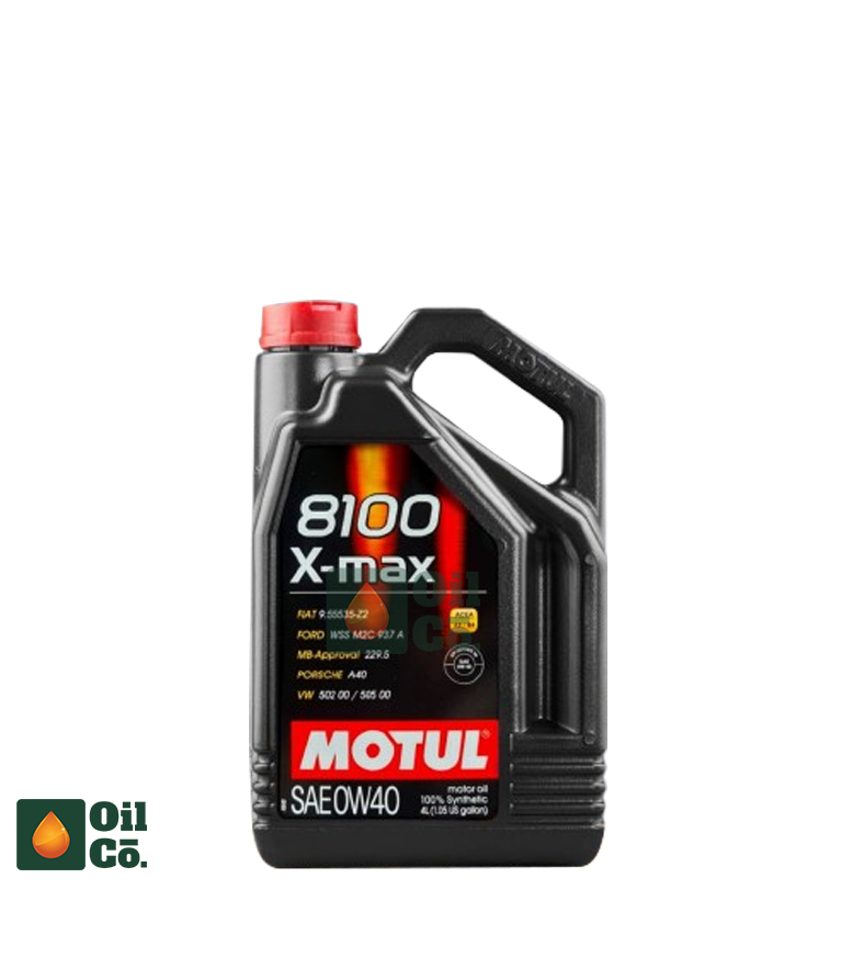 MOTUL 8100 X-MAX 0W-40 FULL SYNTHETIC 4L