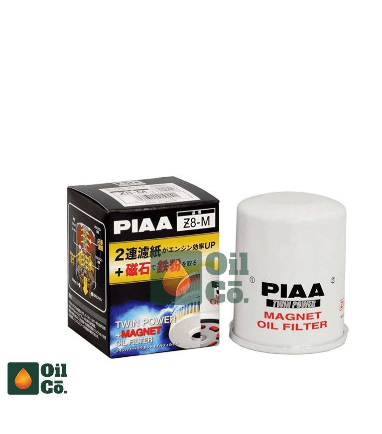 PIAA TWIN POWER+ MAGNET OIL FILTER Z8-M 