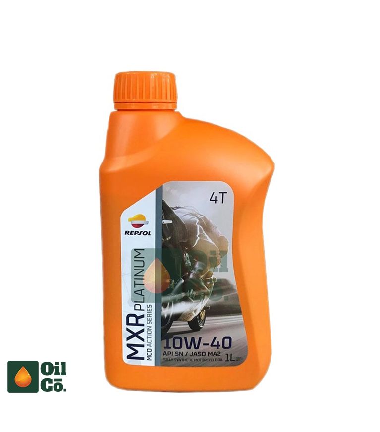 REPSOL MXR PLATINUM MCO 10W-40 FULL SYNTHETIC  1L