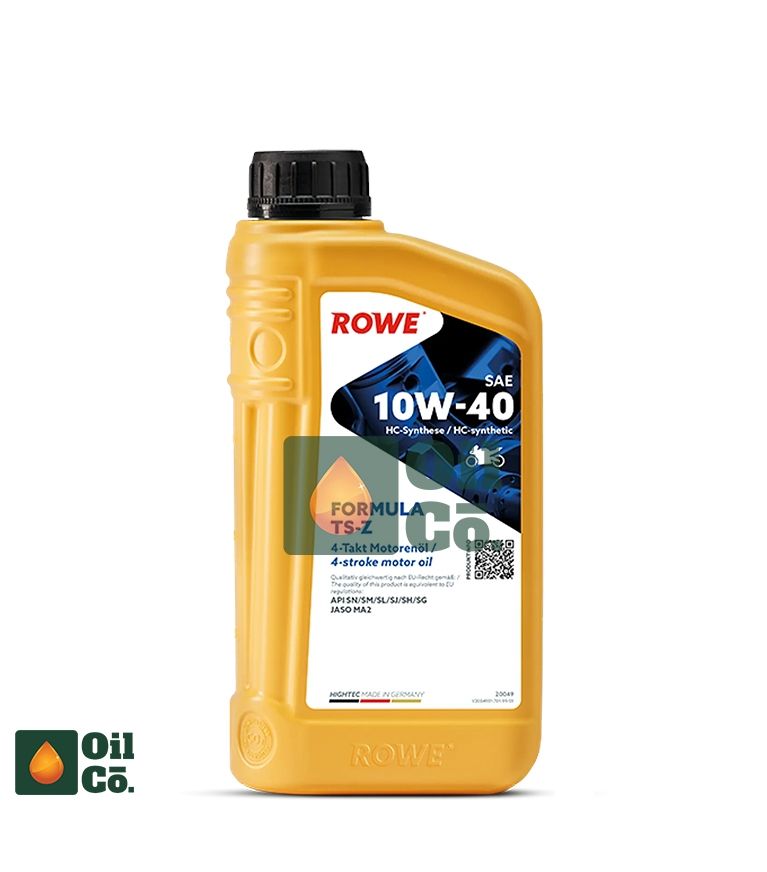 ROWE 4T FORMULA TS-Z 10W-40 HC-SYNTHETIC MOTOR OIL 1L