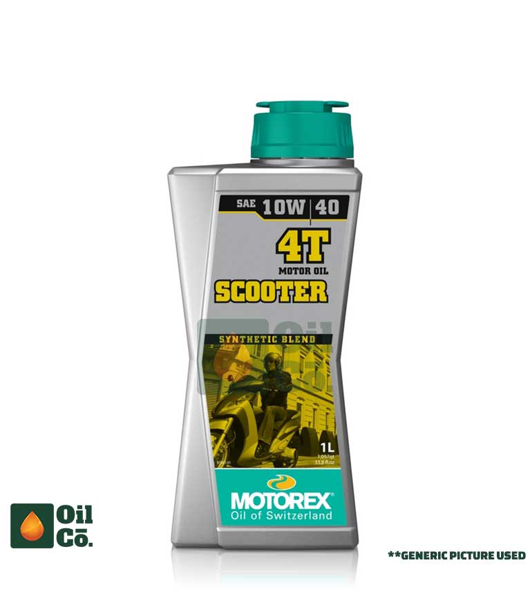 MOTOREX SCOOTER 4T 10W-40 SEMI SYNTHETIC 1L