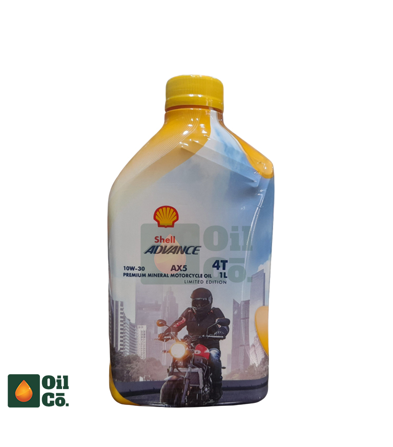 SHELL ADVANCE 4T AX5 10W-30 MINERAL 1L 