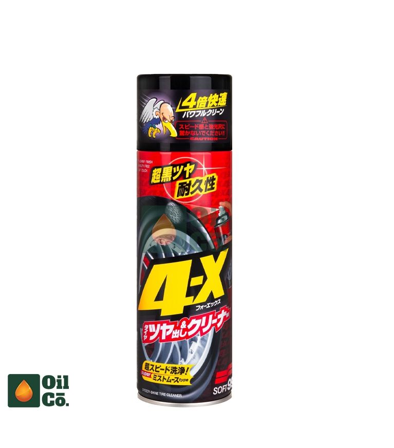 SOFT99 4X TIRE CLEAN & SHINE 470ML