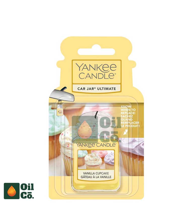 YANKEE CANDLE ULTIMATE CAR JAR VANILLA CUPCAKE