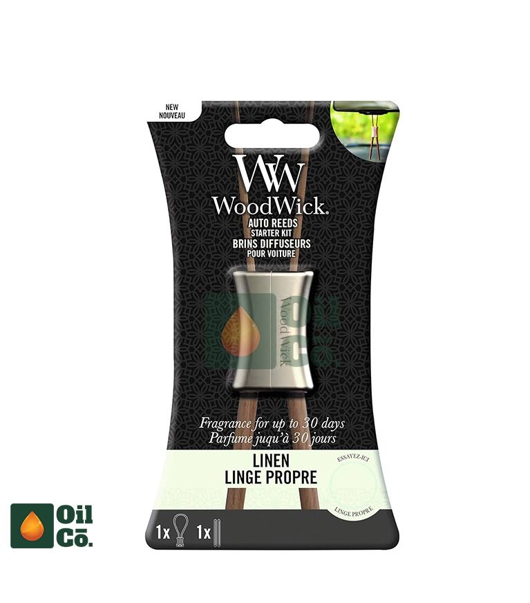 WOODWICK AUTO REEDS DIFFUSER LINEN