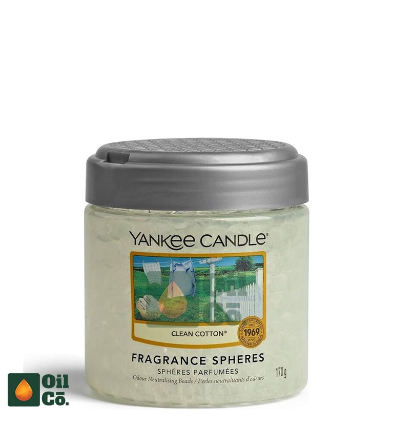 YANKEE CANDLE FRAGRANCE SPHERES CLEAN COTTON 170G