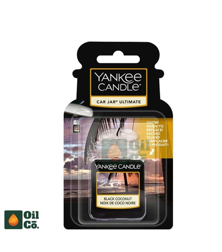 YANKEE CANDLE ULTIMATE CAR JAR BLACK COCONUT