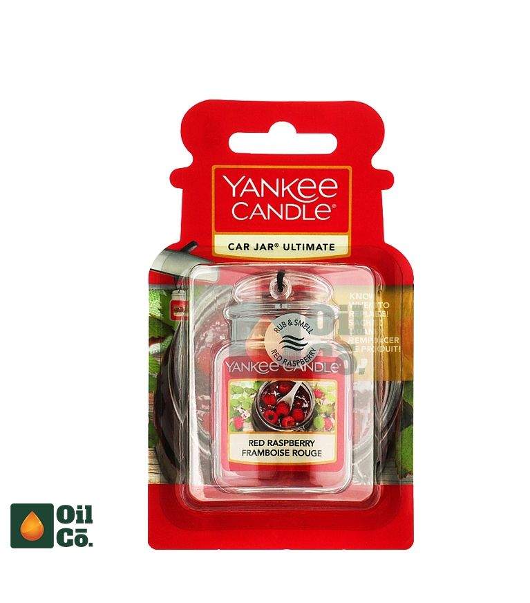 YANKEE CANDLE ULTIMATE CAR JAR RED RASPBERRY