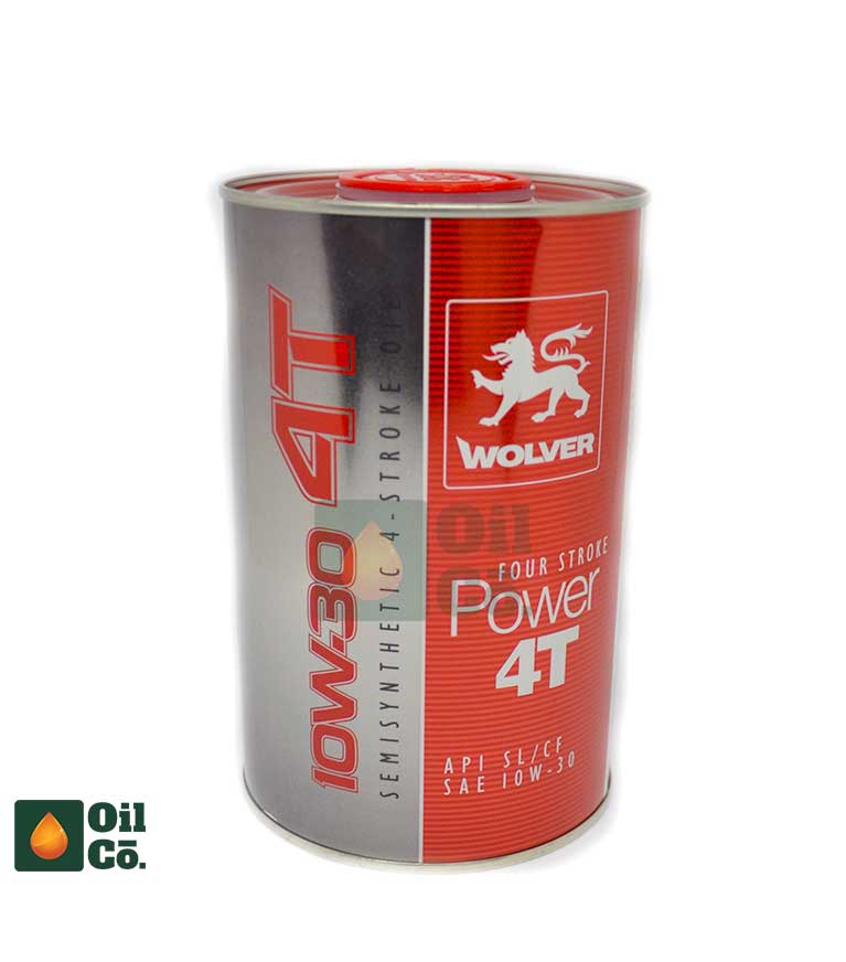 WOLVER POWER 4T 10W-30 SEMI SYNTHETIC 1L