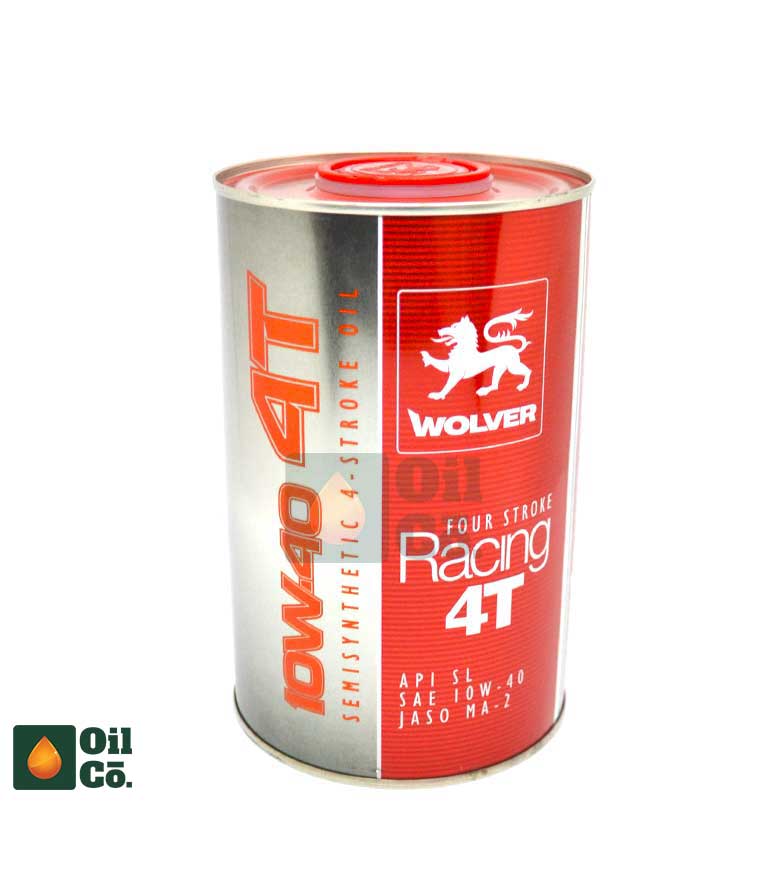 WOLVER  RACING 4T 10W-40 SEMI SYNTHETIC 1L