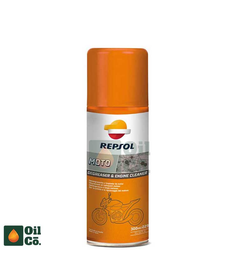 REPSOL MOTO DEGREASER & ENGINE CLEANER 300ML