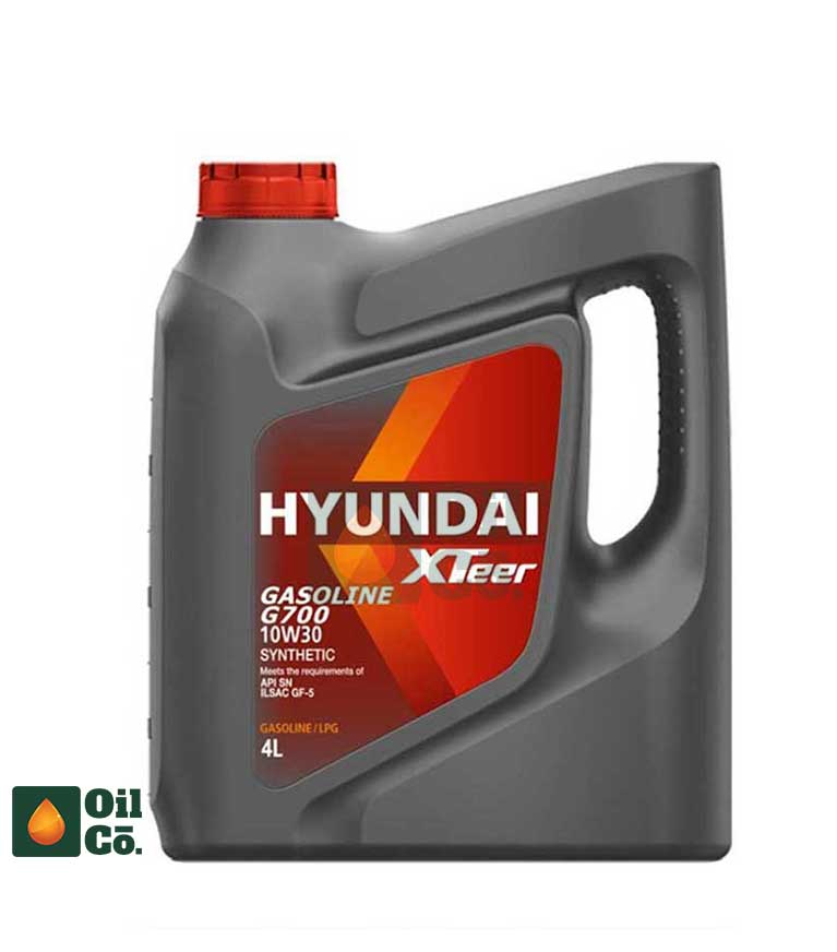 HYUNDAI XTEER GASOLINE G700 10W-30 SYNTHETIC 4L