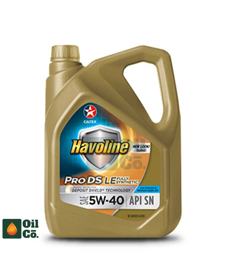 CALTEX HAVOLINE PRO DS LE 5W-40 FULL SYNTHETIC 4L