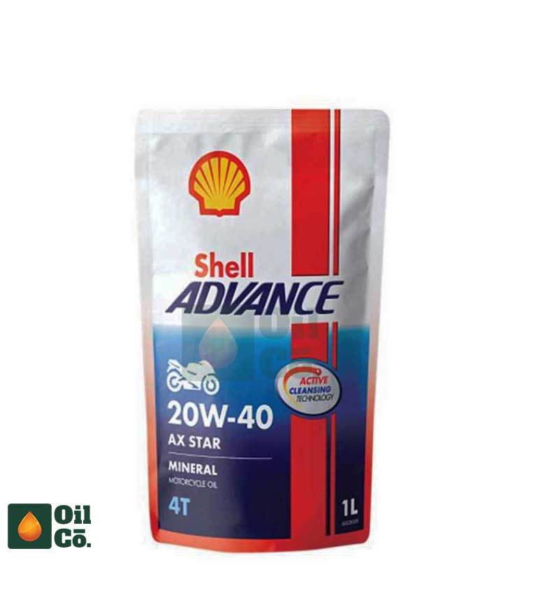 SHELL ADVANCE ULTRA 4T AX STAR 20W-40 MINERAL 1L