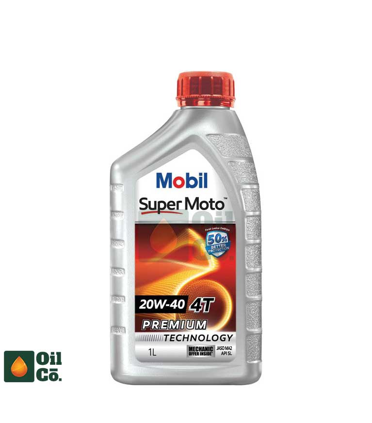 MOBIL SUPER MOTO 20W-40 MINERAL 1L