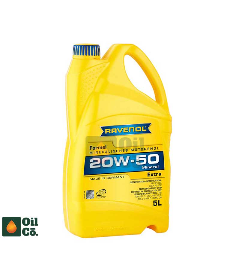 RAVENOL FORMEL EXTRA 20W-50 MINERA 5L