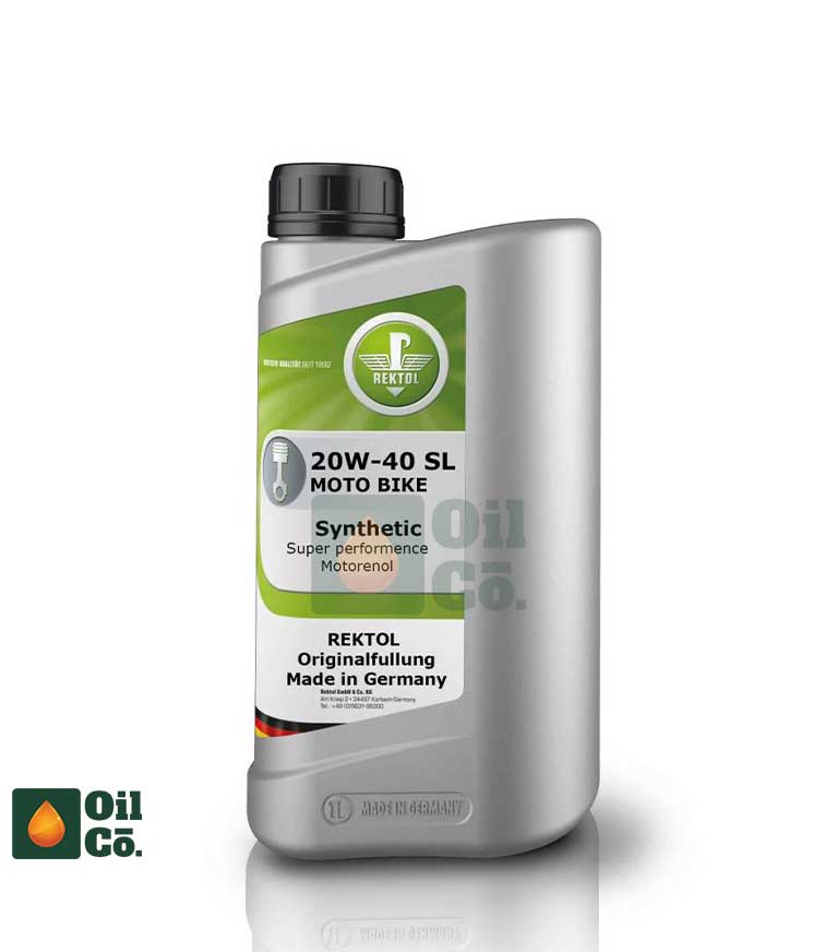 REKTOL MOTOBIKE 20W-40 SYNTHETIC 1L | OilCō Bangladesh