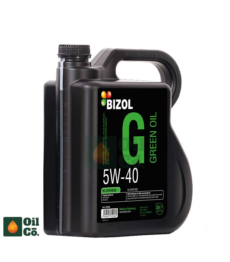 BIZOL GREEN OIL 5W-40 HC SYNTHETIC 4L