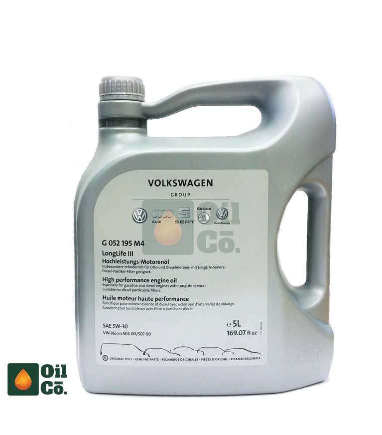 VW GROUP OEM LLIII 5W-30 FULL SYNTHETIC 5L