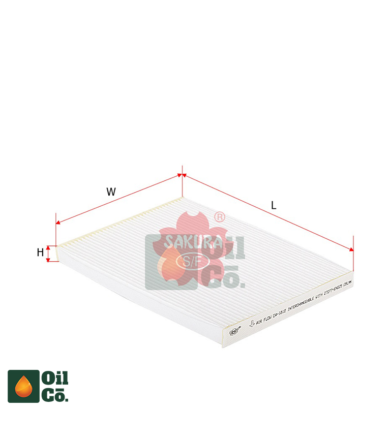 SAKURA CABIN FILTER CA-1810 FOR NISSAN