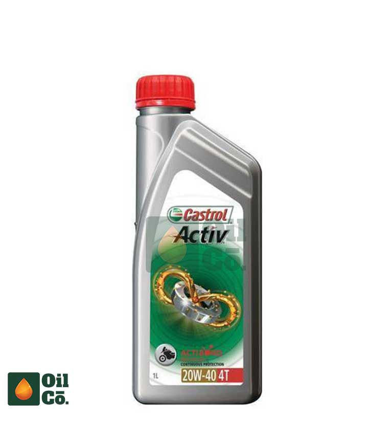 CASTROL ACTIV 4T 20W-40 MINERAL 1L