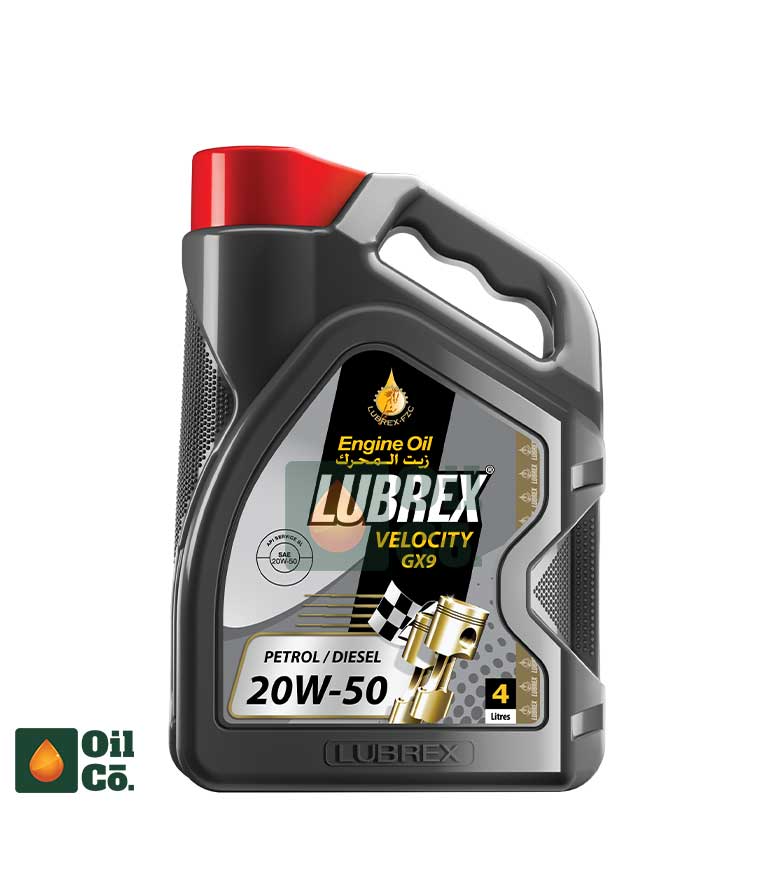 LUBREX VELOCITY GX9 20W-50 MINERAL 4L