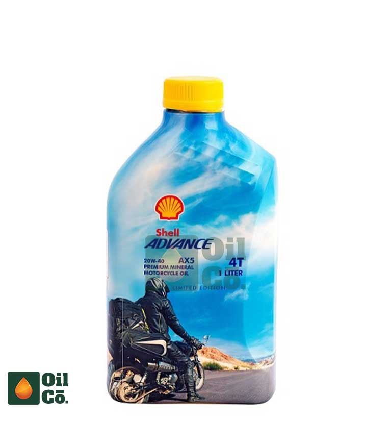 SHELL ADVANCE 4T AX5 20W-40 MINERAL 1L