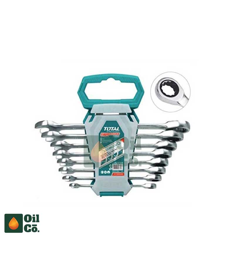 TOTAL TOOLS RATCHET SPANNET SET (THT102RK086)