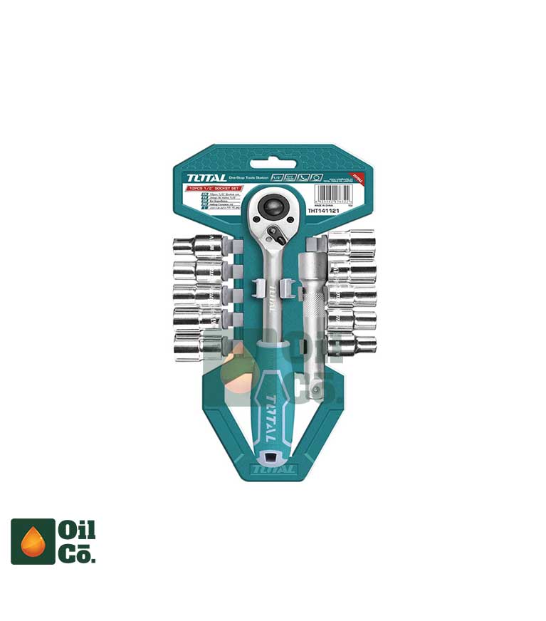 TOTAL TOOLS SOCKET SET 1/2" (THT141121)
