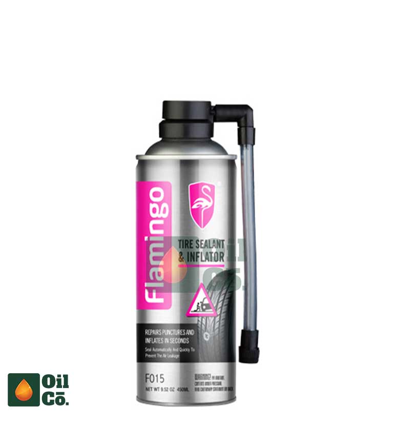 FLAMINGO TIRE SEALANT & INFLATOR 450ML