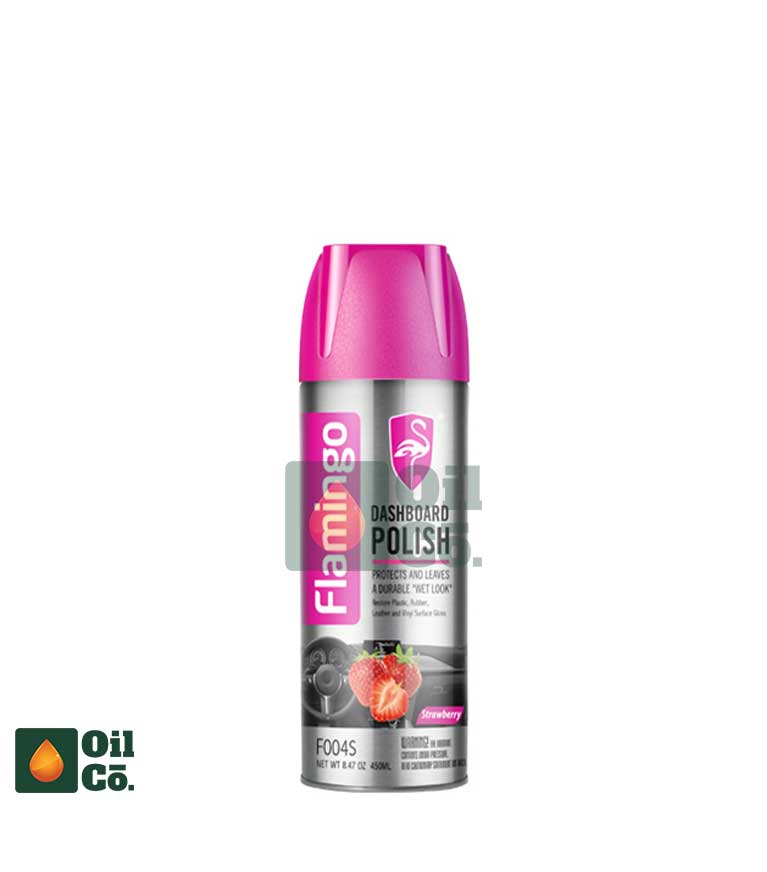 FLAMINGO DASHBOARD POLISH STRAWBERRY 450ML