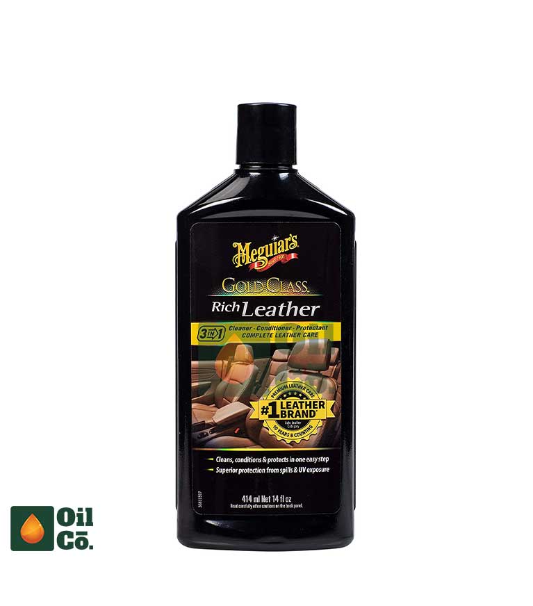 MEGUIAR'S GOLD CLASS RICH LEATHER CARE 414ML