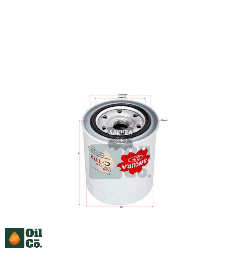 SAKURA OIL FILTER C-1112