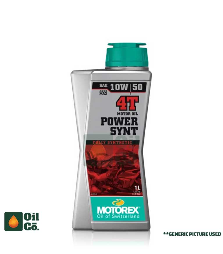 MOTOREX POWER SYNT 4T 10W-50 FULL SYNTHETIC 1L