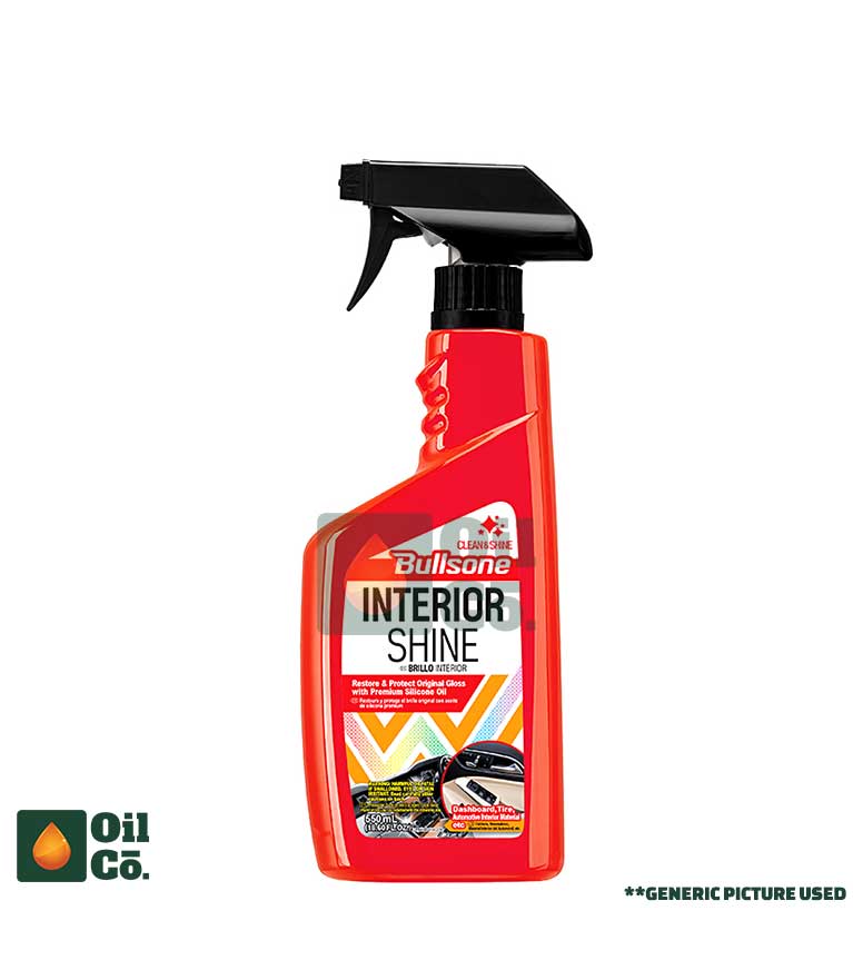 BULLSONE INTERIOR CLEAN AND SHINE 550ML