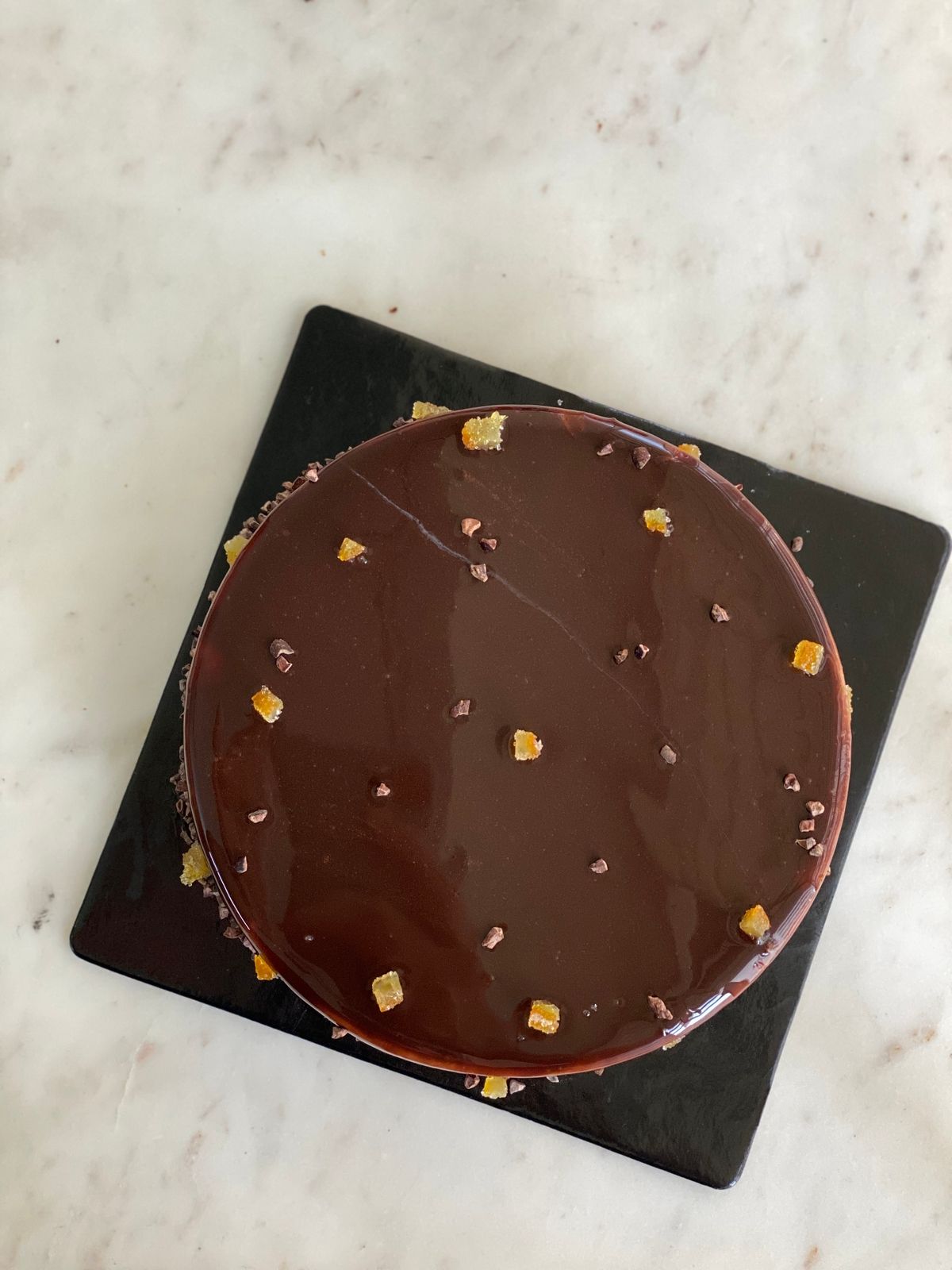 Chocolate Orange Mousse Cake