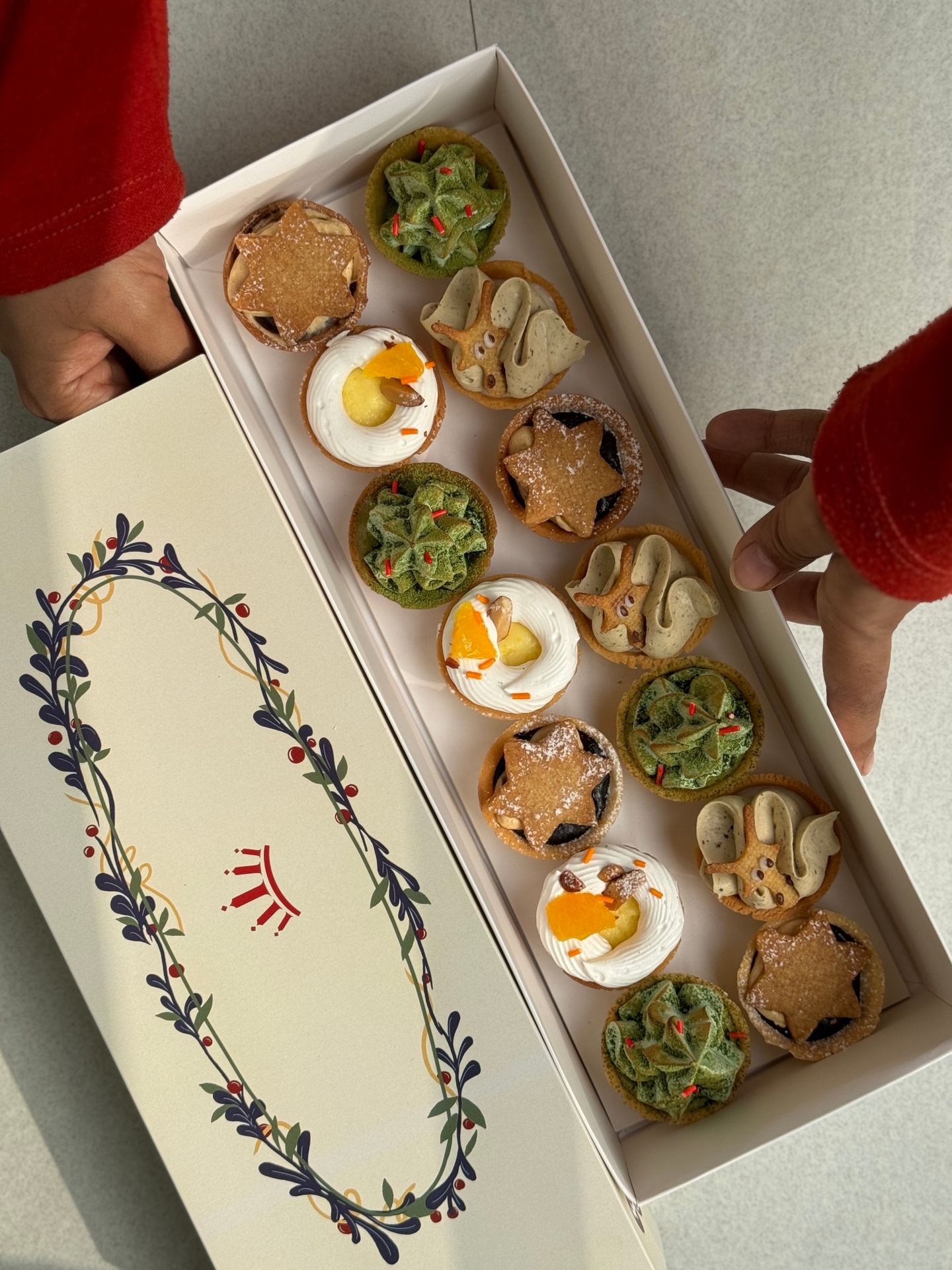 Christmas Mini Tart Box